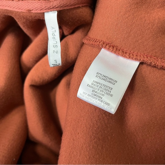 Z SUPPLY SHERPA TEDDY BEAR OPEN FRONT JACKET SIZE SMALL - Picture 13 of 14